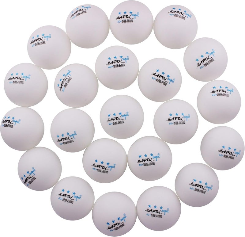 MAPOL 60/22 Count 3-Star 40+ Premium Ping Pong Balls Advanced Practice Table Tennis Ball - Image 1
